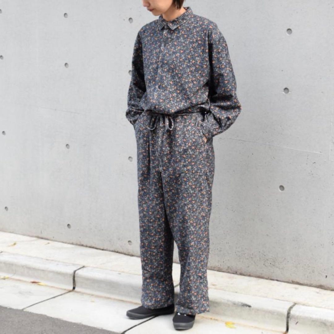 SOIL（ソイル）| コーデュロイ小花柄オーバーオール