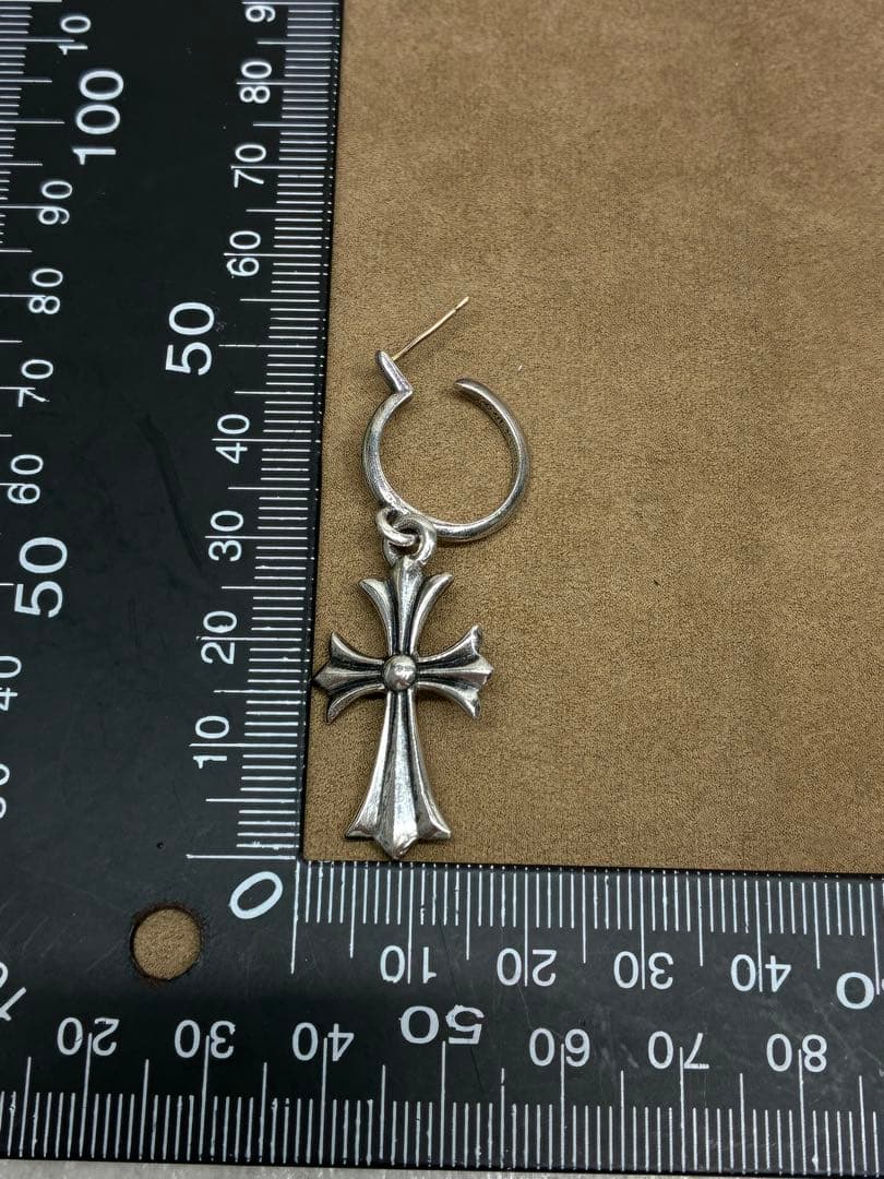 CHROME HEARTS クロムハーツ タイニーCH ピアス 925 14K