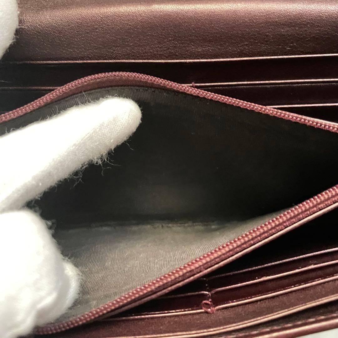 GUCCI グッチ　シマ ラブリー インターロッキング　長財布　0108-⑧