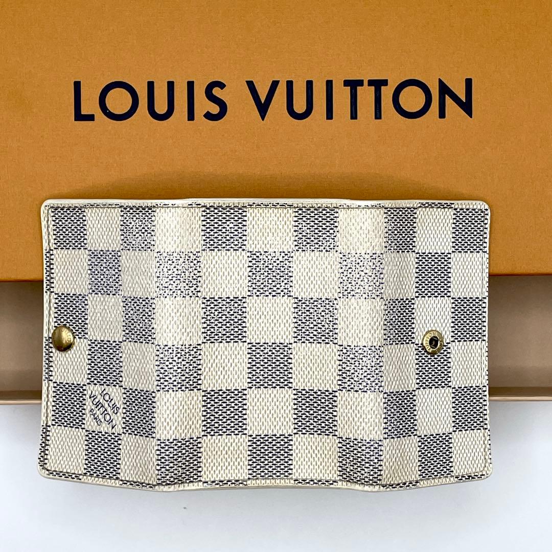 ルイヴィトン ダミエ アズール 6連キーケース ミュルティクレ6【正規品】