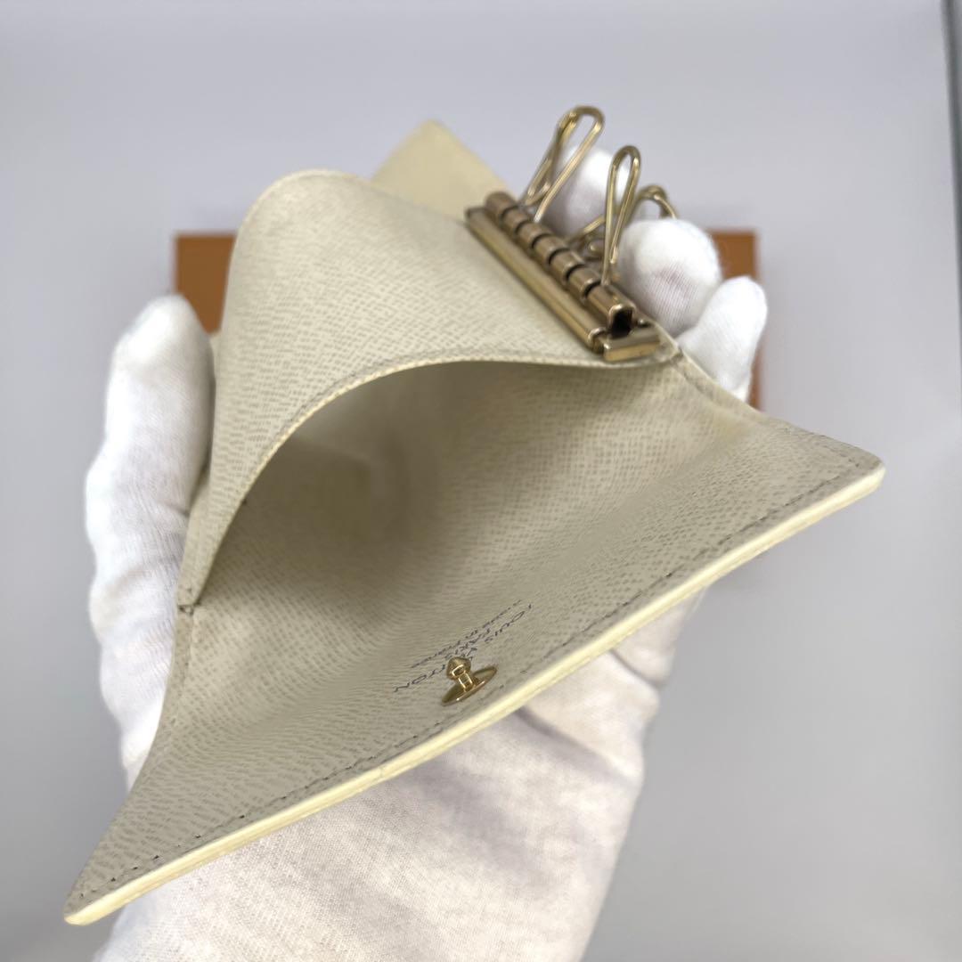 ルイヴィトン ダミエ アズール 6連キーケース ミュルティクレ6【正規品】