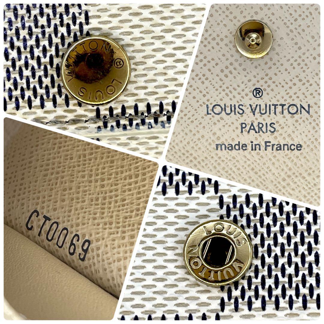 ルイヴィトン ダミエ アズール 6連キーケース ミュルティクレ6【正規品】