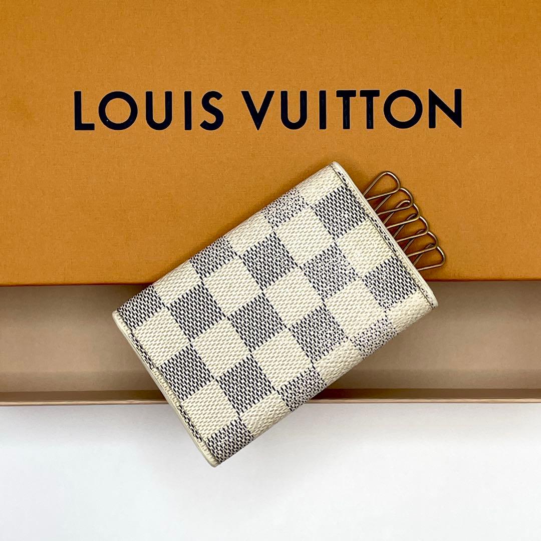 ルイヴィトン ダミエ アズール 6連キーケース ミュルティクレ6【正規品】