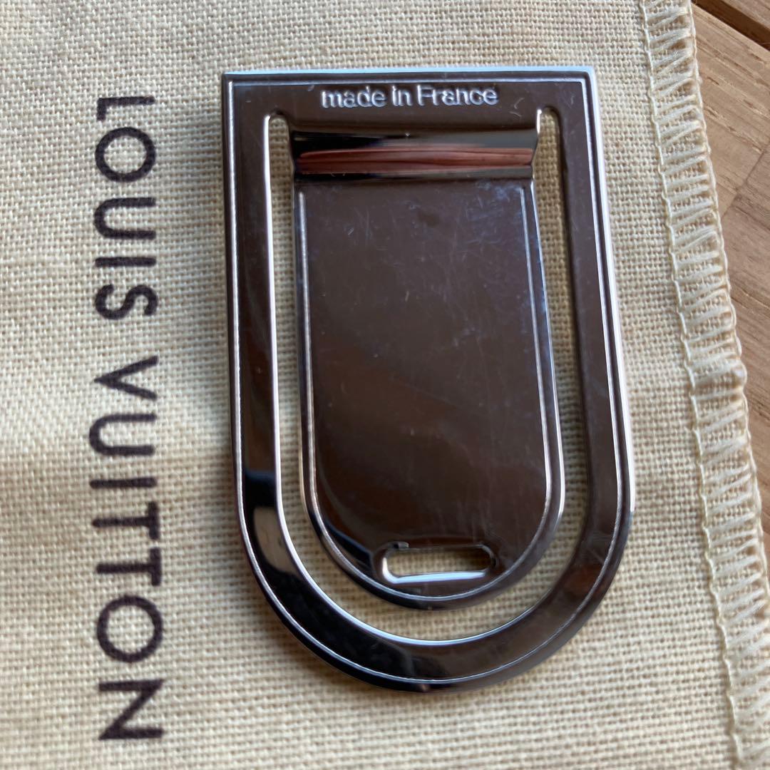 ルイヴィトン　マネークリップ　小袋付