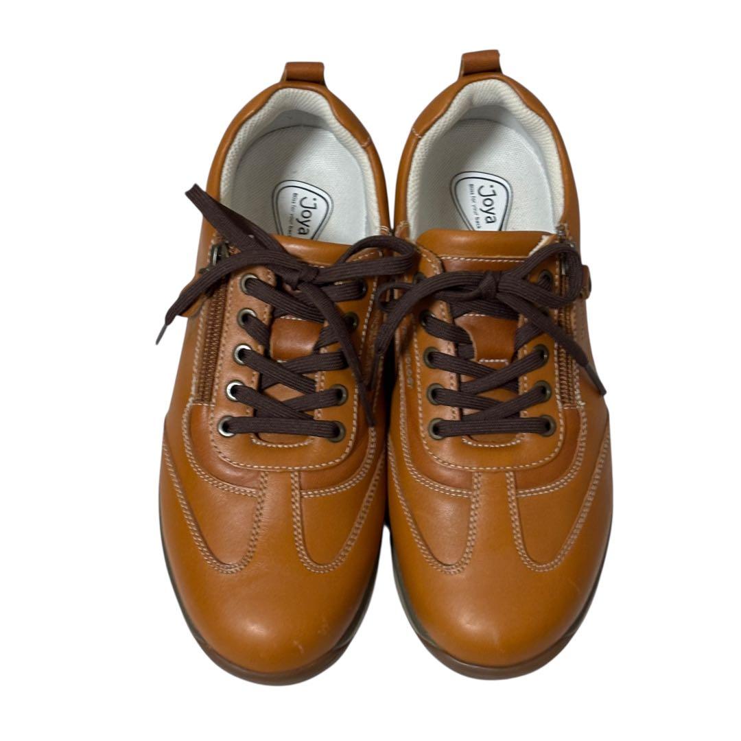 【美品】joya ジョーヤ　Laura ローラ　ブラウン　23.0 定価4万超え