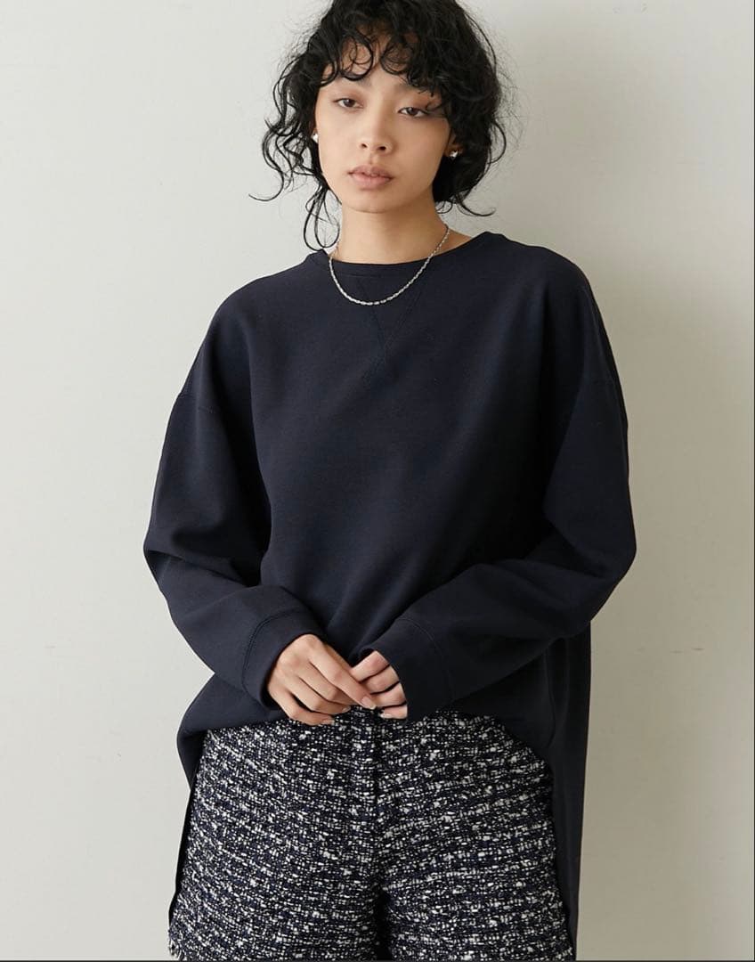 ウィムガゼット　Vガゼットプルオーバ　36号　定価16500 ネイビー