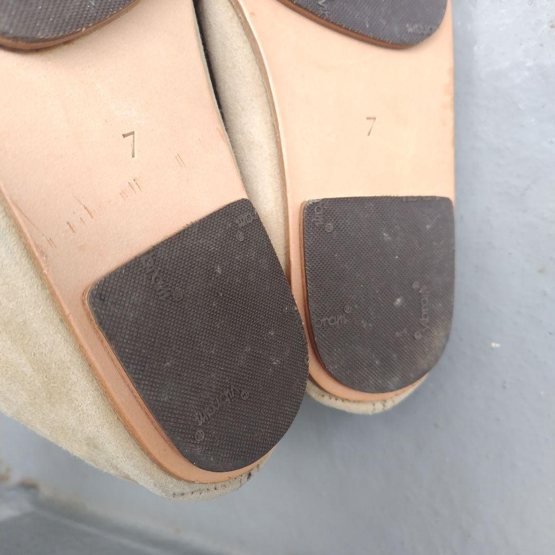 AURALEE モカシン 7 ムートン ショートブーツ