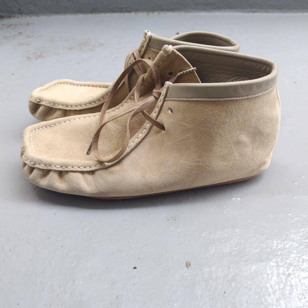 AURALEE モカシン 7 ムートン ショートブーツ