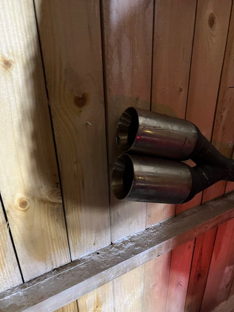 30セルシオ後期、前期デュアルエンド マフラー