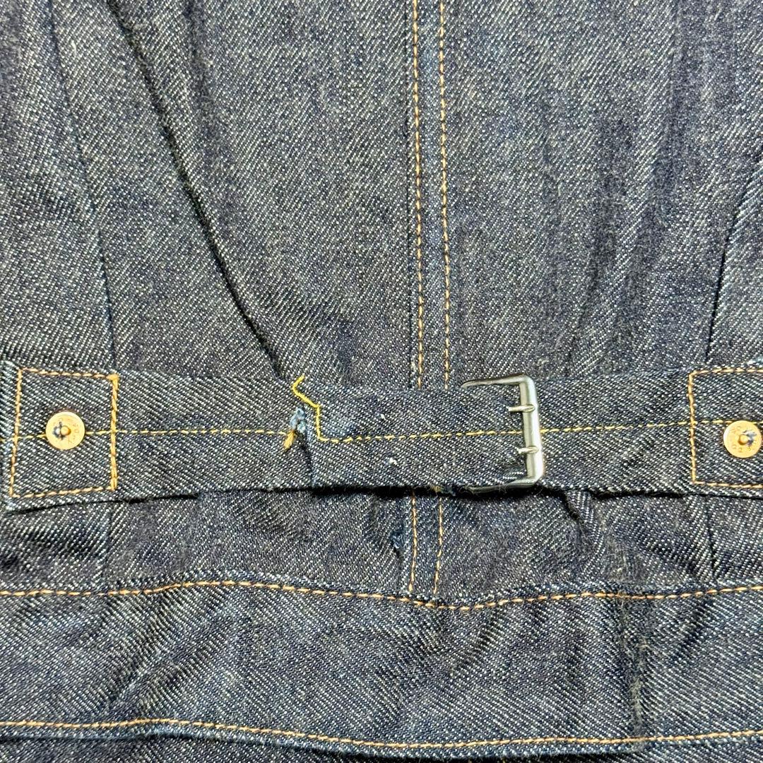 【使用数回】ワンピースオブロック M-40 デニムジャケット 50サイズ