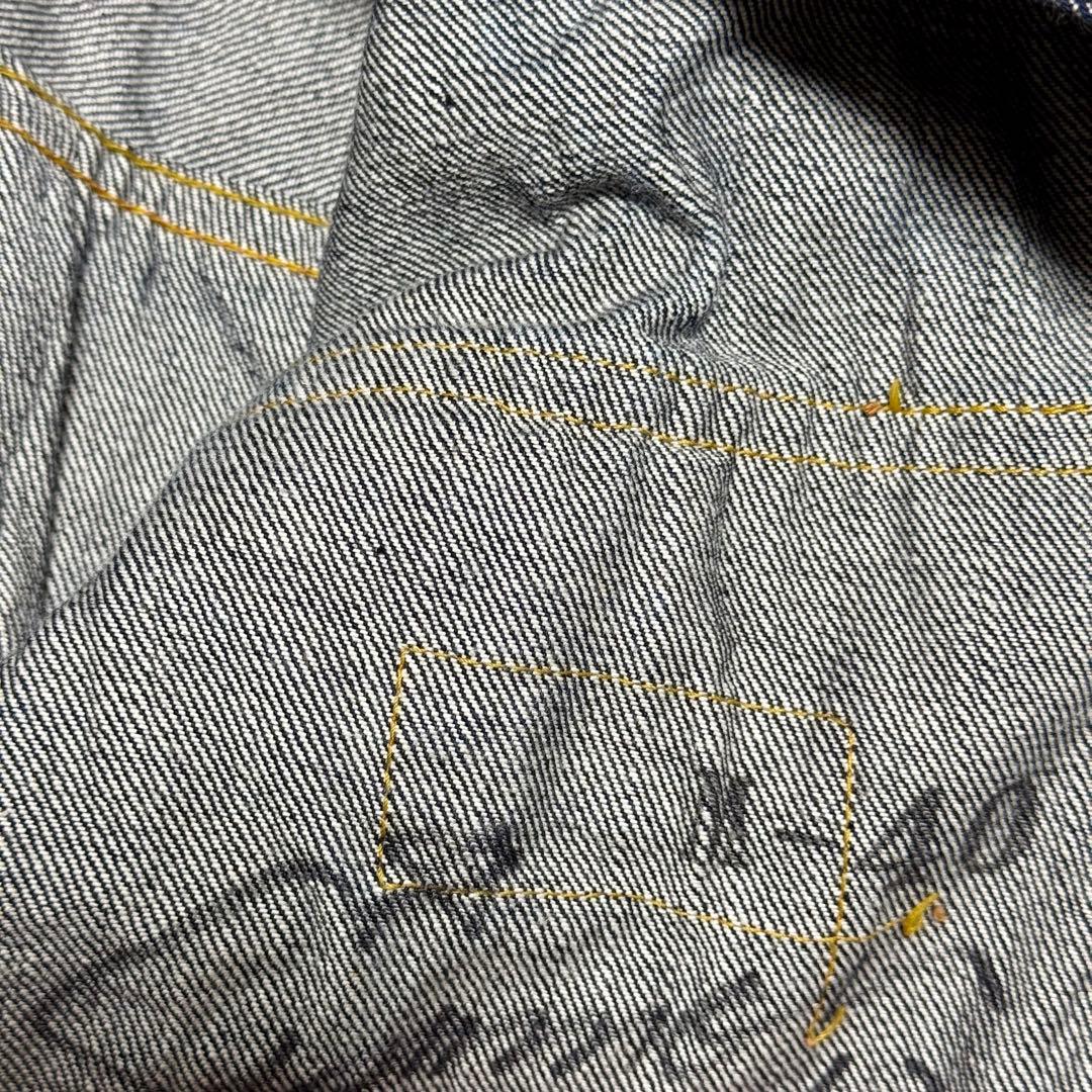 【使用数回】ワンピースオブロック M-40 デニムジャケット 50サイズ