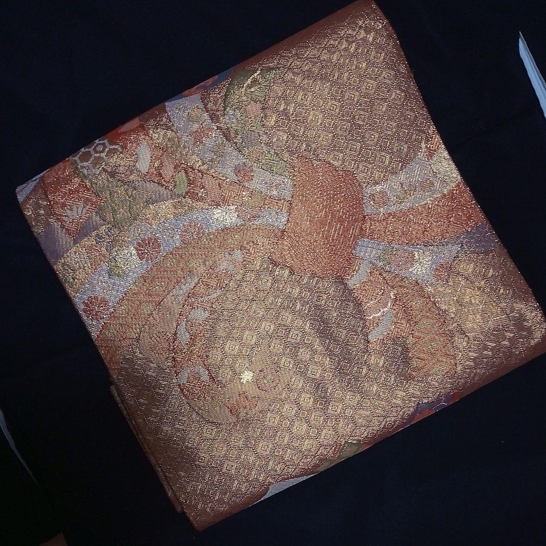 D01M！☆USED美品☆ 結婚式 金彩 豪華 黒留袖6点セット