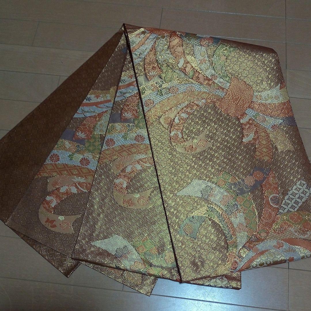 D01M！☆USED美品☆ 結婚式 金彩 豪華 黒留袖6点セット