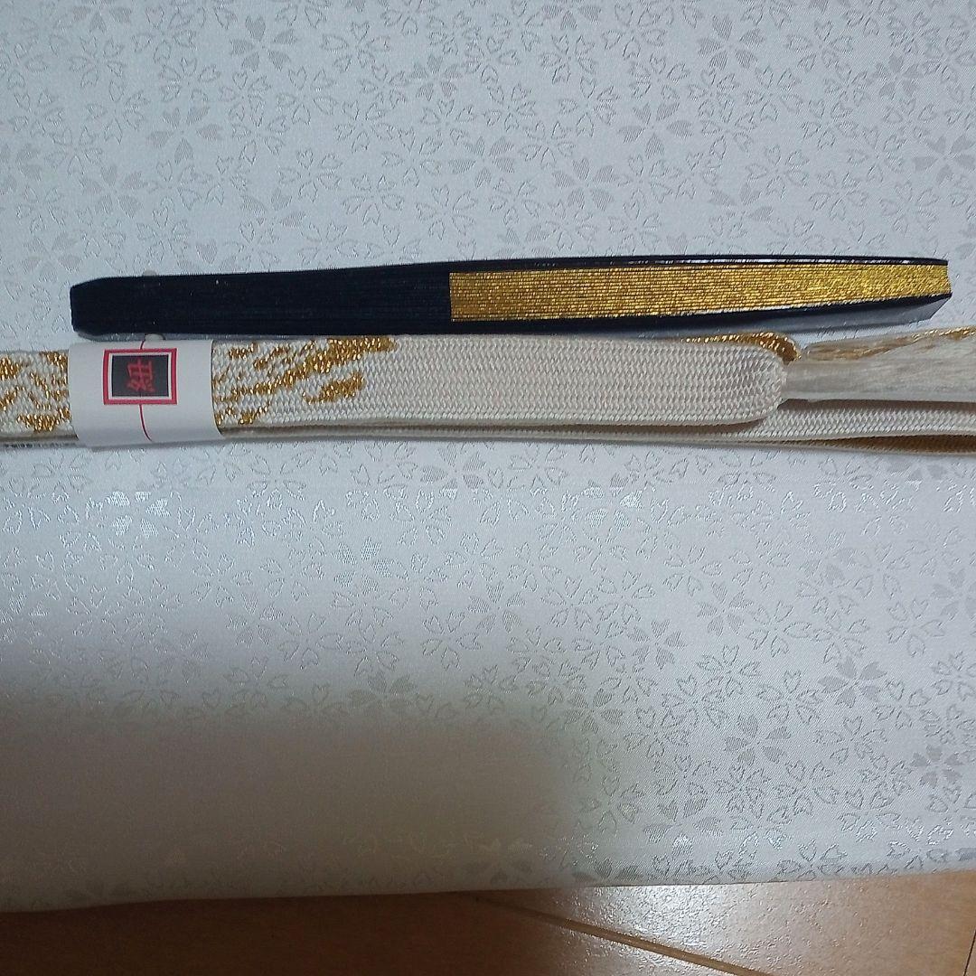 D01M！☆USED美品☆ 結婚式 金彩 豪華 黒留袖6点セット