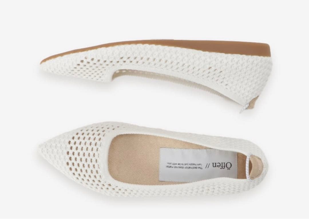 【美品】offen フラットシューズ　2点