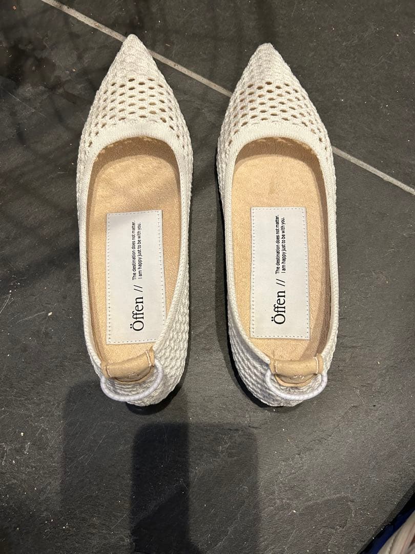 【美品】offen フラットシューズ　2点