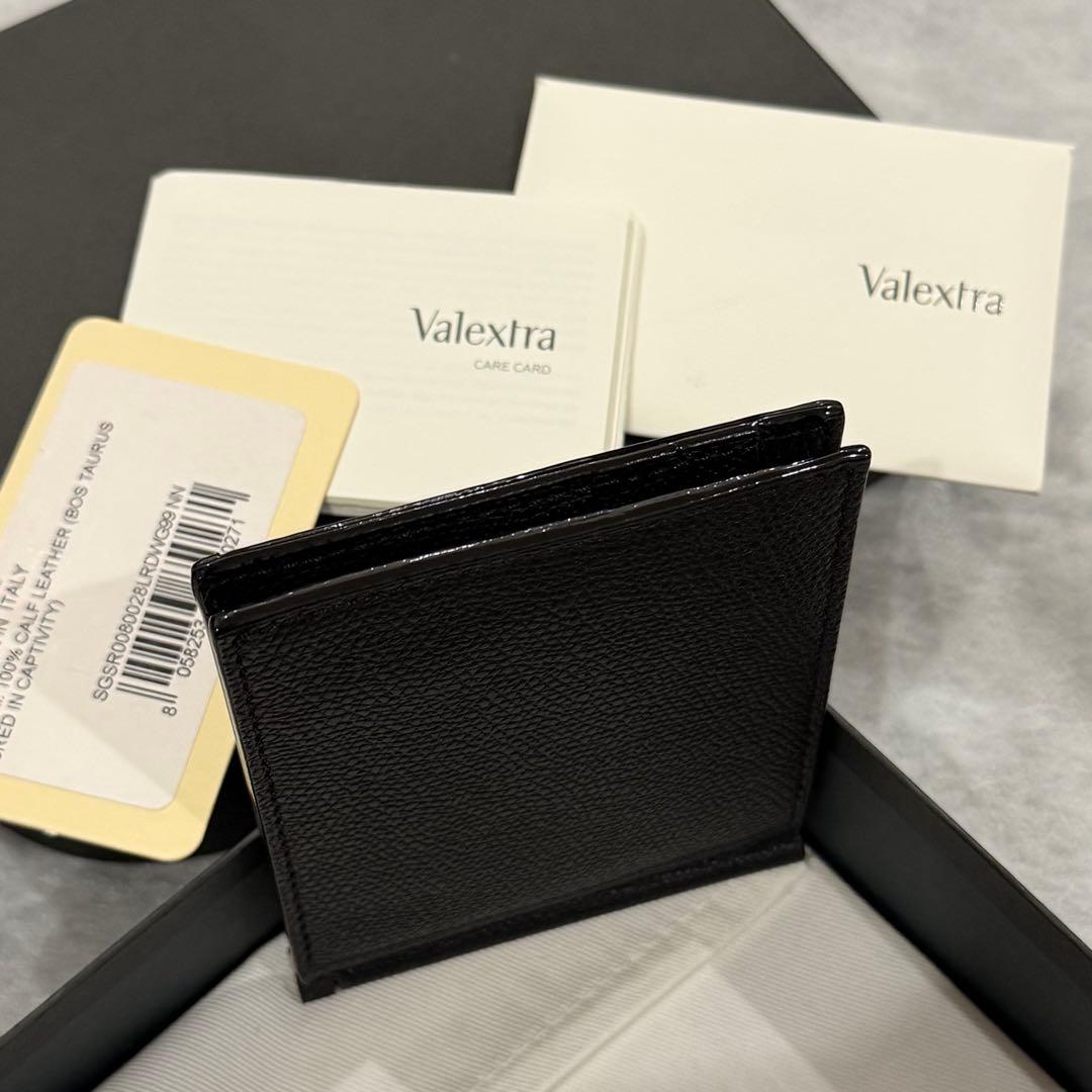 ⭐️未使用級⭐️　Valextra　ヴァレクストラ　マネークリップ　ブラック