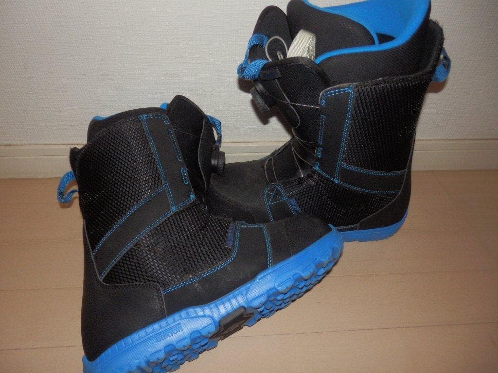 美品 バートン ブーツ SHARK BOA ブラック ブーツ 27.5cm