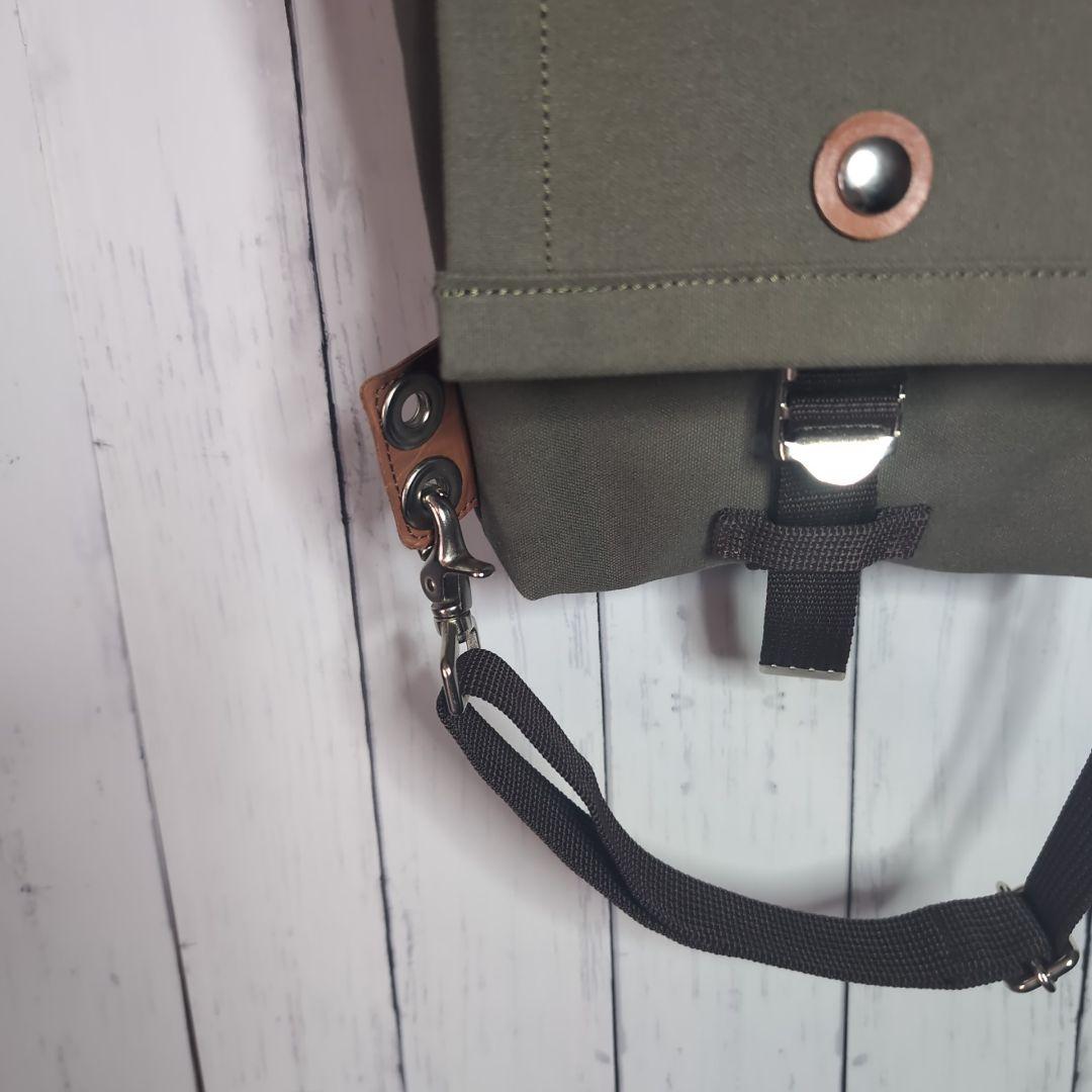 【未使用品】ハロルズギア レッグバッグ カーキ