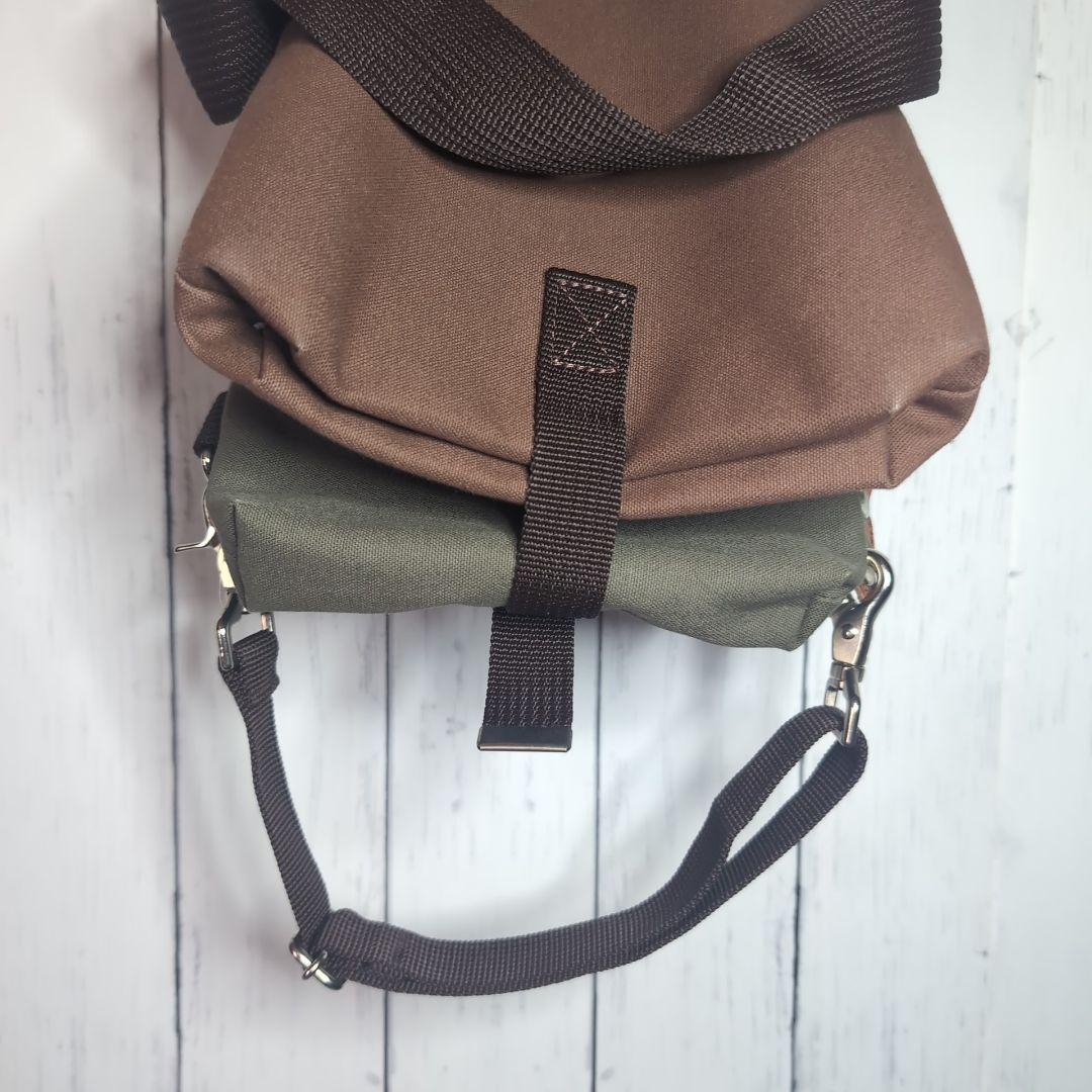 【未使用品】ハロルズギア レッグバッグ カーキ