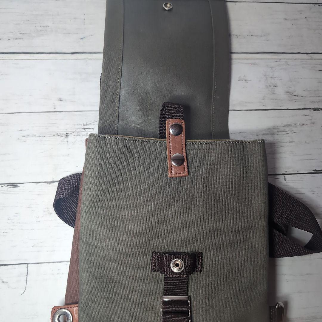 【未使用品】ハロルズギア レッグバッグ カーキ