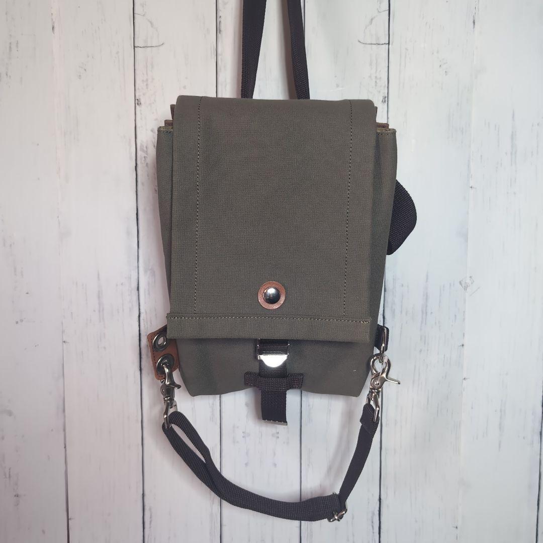 【未使用品】ハロルズギア レッグバッグ カーキ