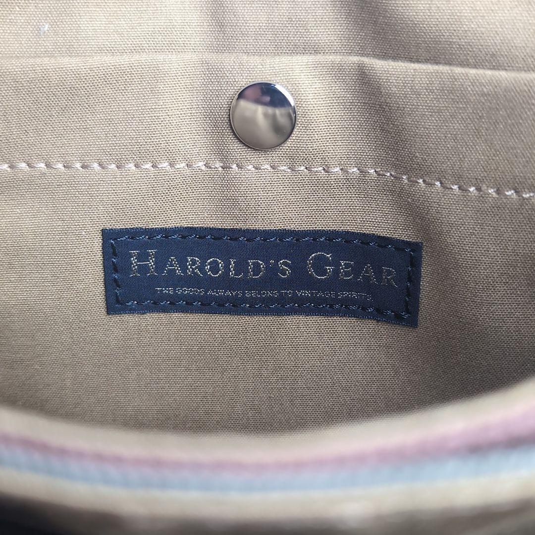 【未使用品】ハロルズギア レッグバッグ カーキ