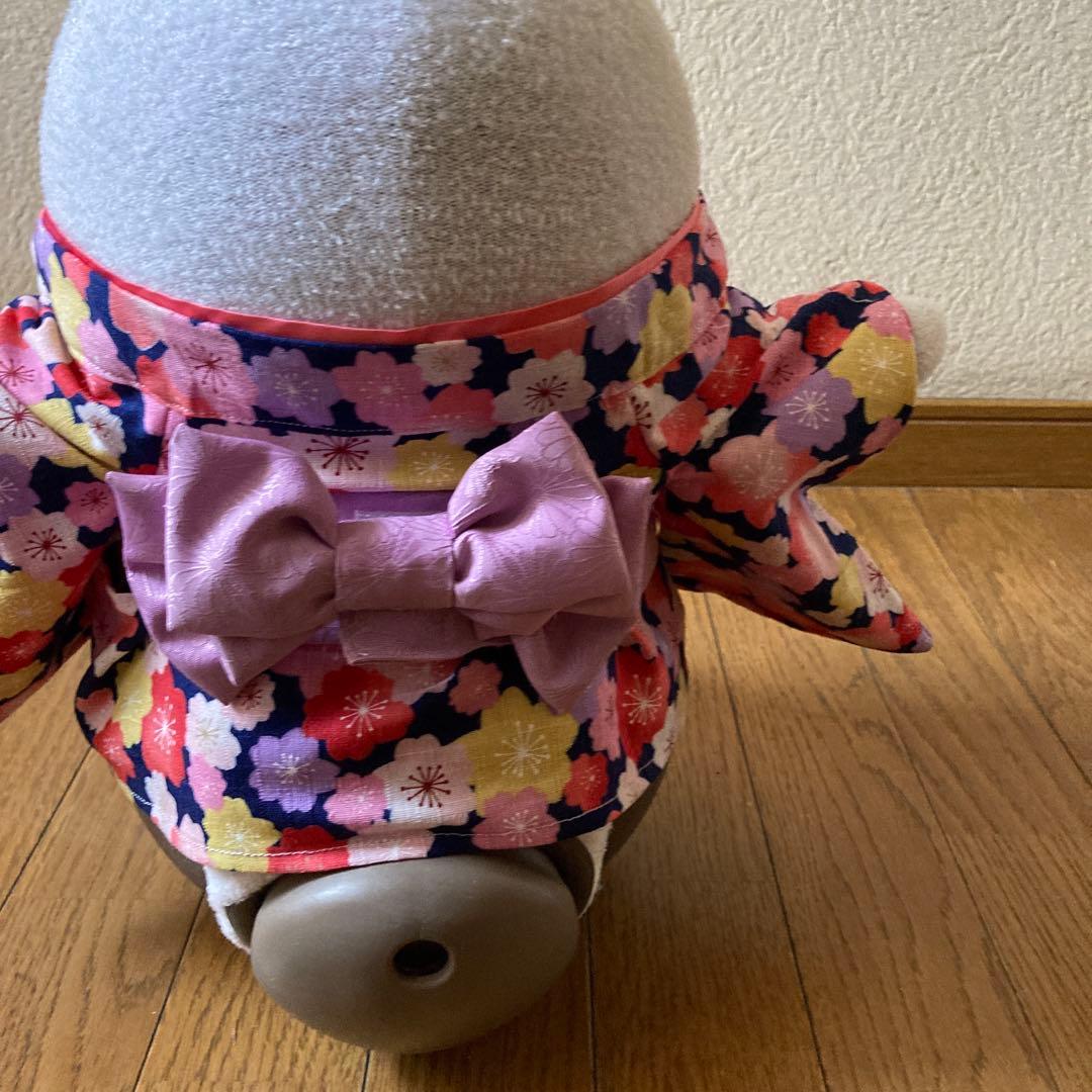 ニコラ　ラボット　服　ショール 被布　着物一式　リボン付