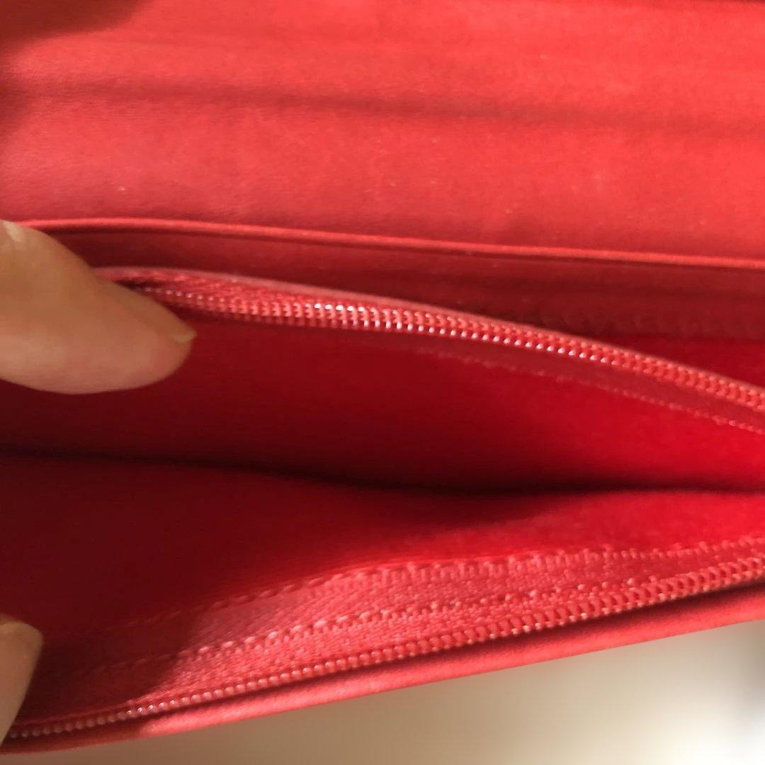 レア　Carp ロゴ ミズノグラブ牛革　長財布