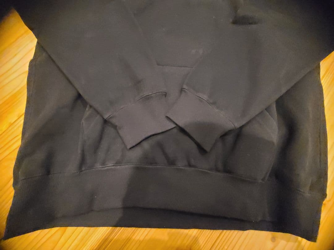 AKTR ブラック フード付きスウェット(ブラック)XL寸