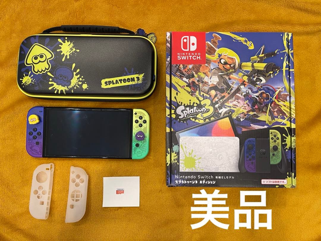 【美品】Nintendo Switch 有機EL スプラトゥーン3エディション
