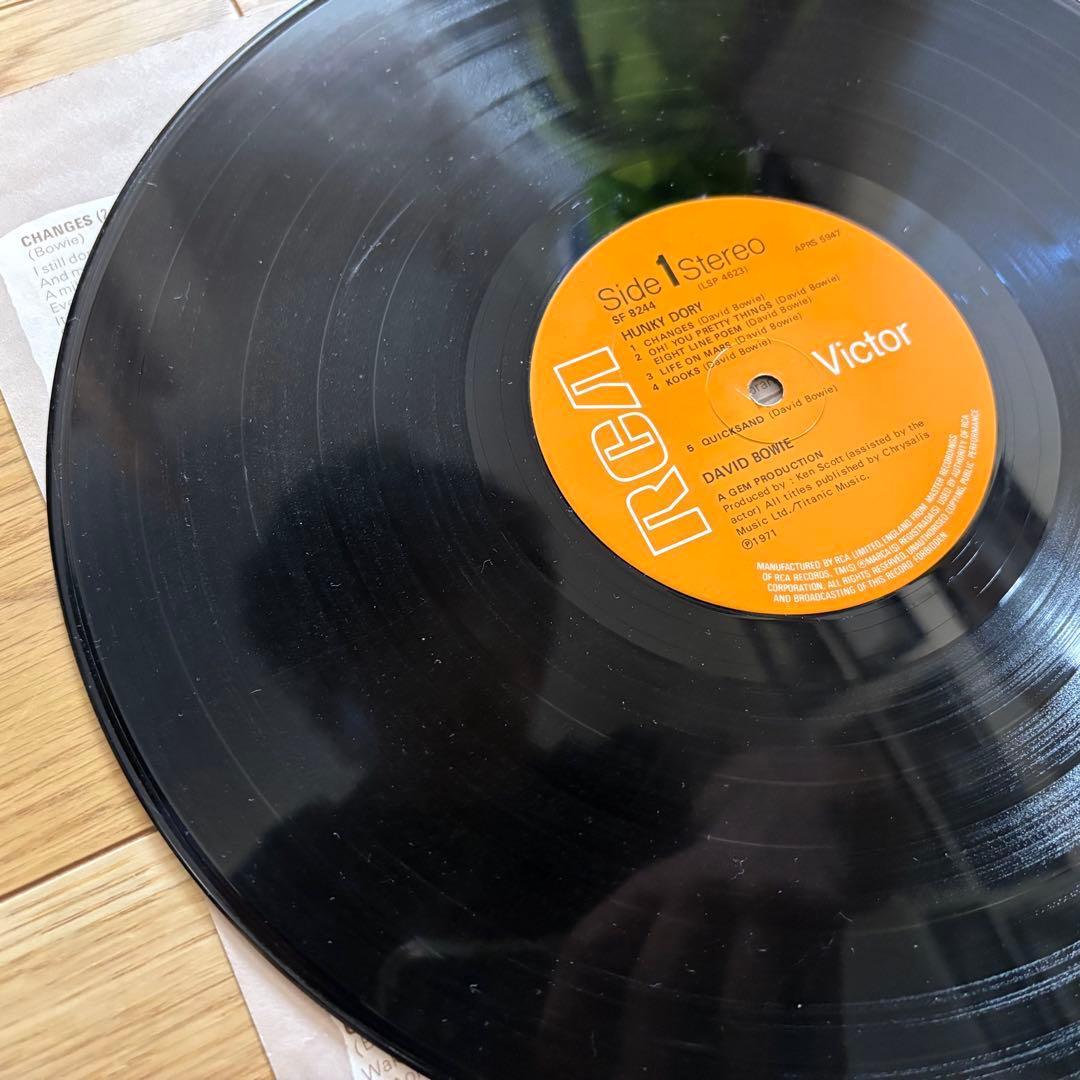 【極レア】David Bowie/Hunky Dory UKオリジ初回マト3/3