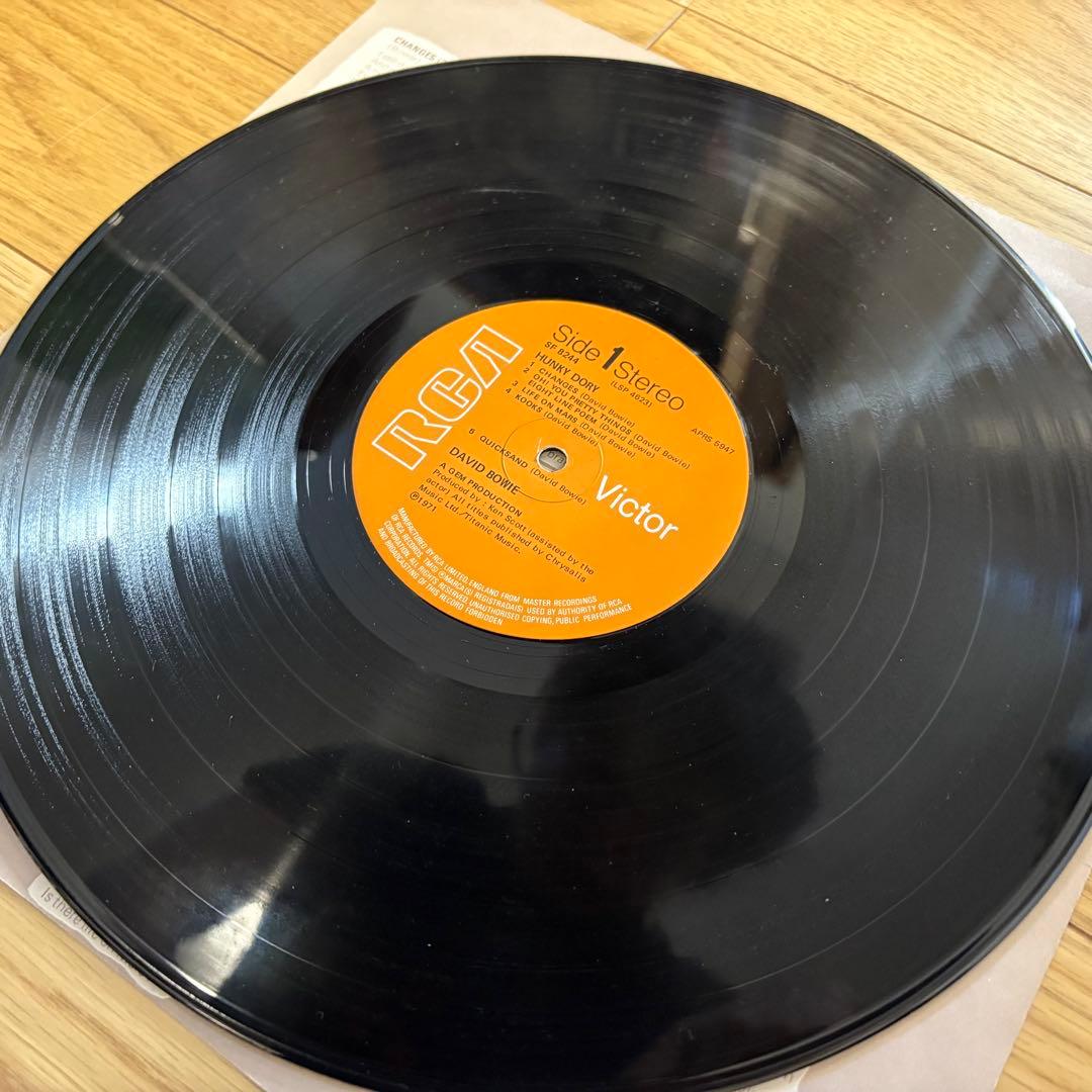 【極レア】David Bowie/Hunky Dory UKオリジ初回マト3/3