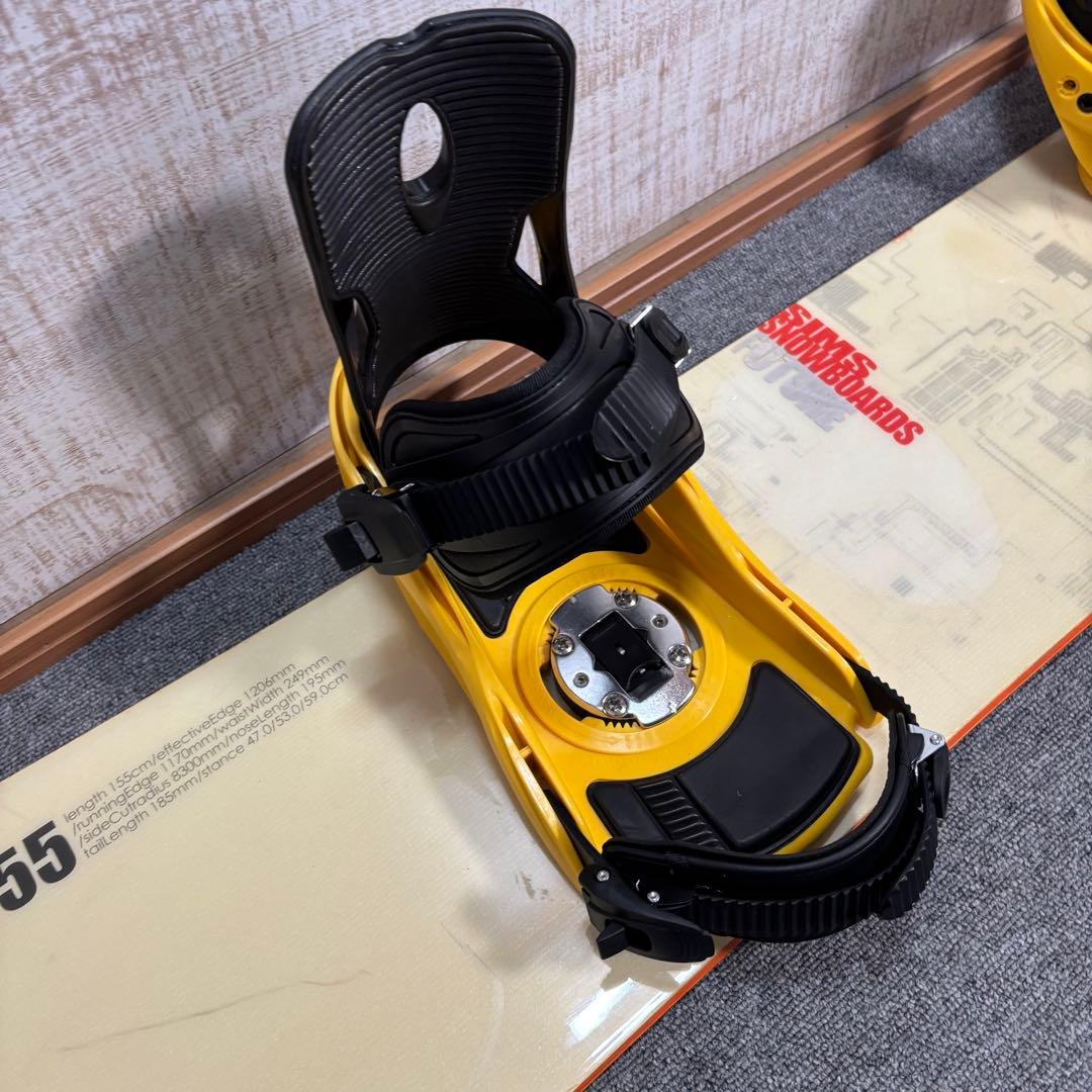 【送料無料】SIMS スノーボードセットビン変更