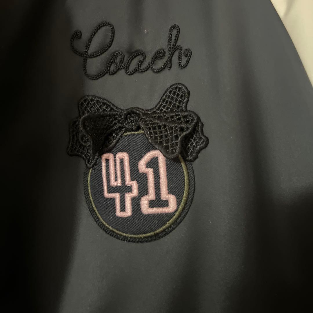 Coach フローラルスタジャン リバーシブル