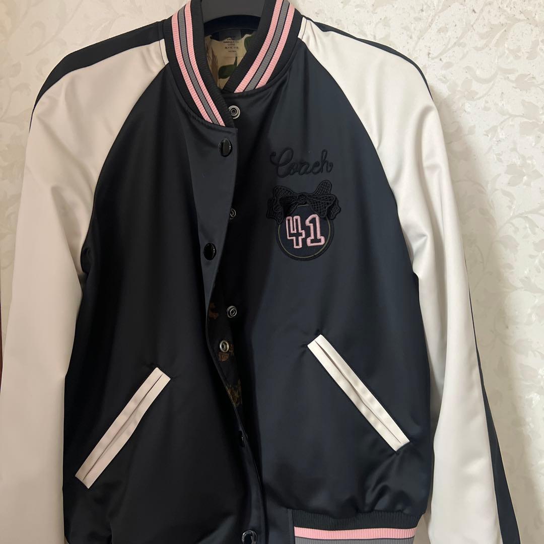 Coach フローラルスタジャン リバーシブル