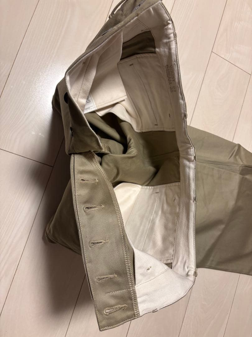 パンツ BuzzRickson's MILITARYCHINOS 1942 MODEL