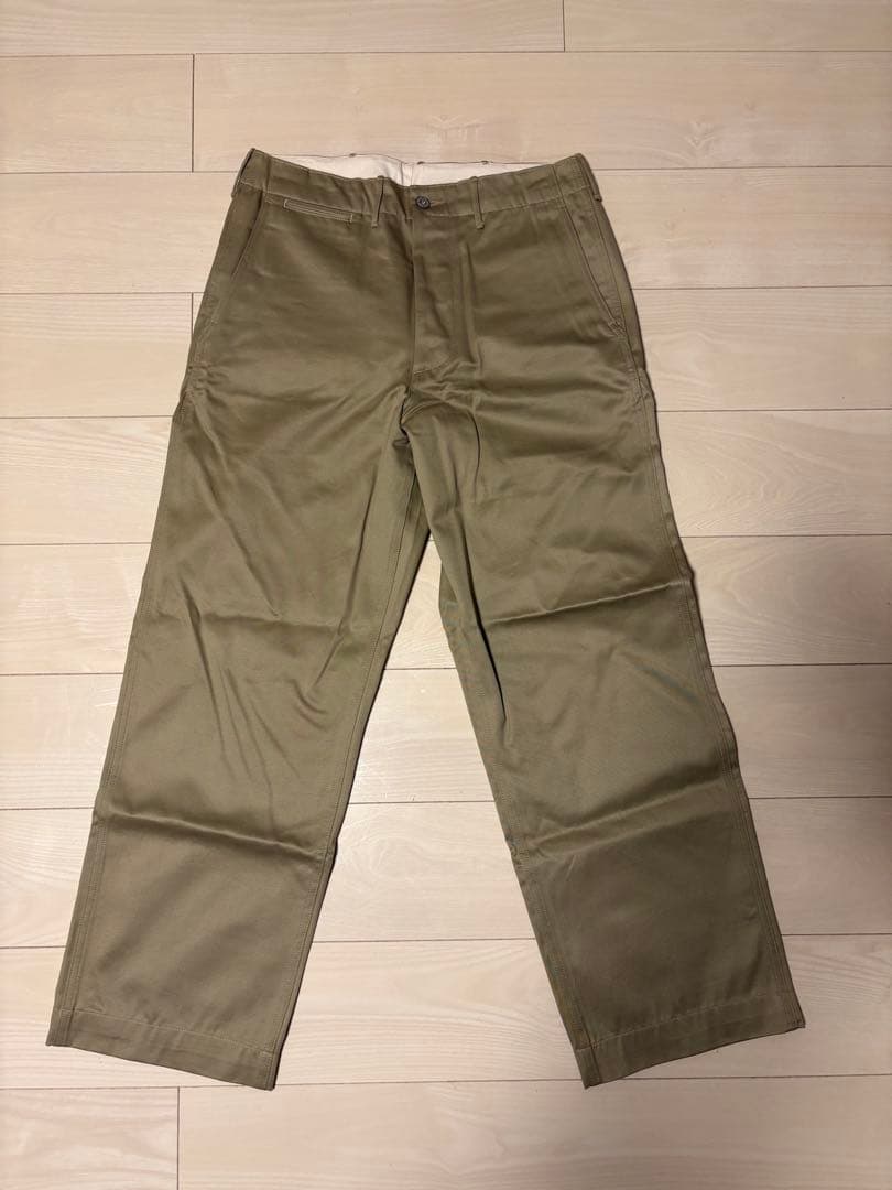 パンツ BuzzRickson's MILITARYCHINOS 1942 MODEL