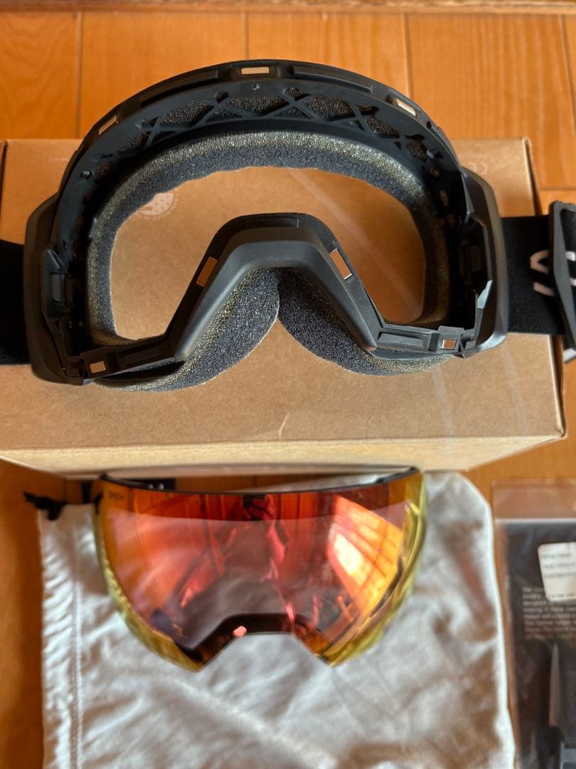 スキー・スノーボードアクセサリー SMITH I/O MAG CP PHOTOCHROMIC RED MIRROR