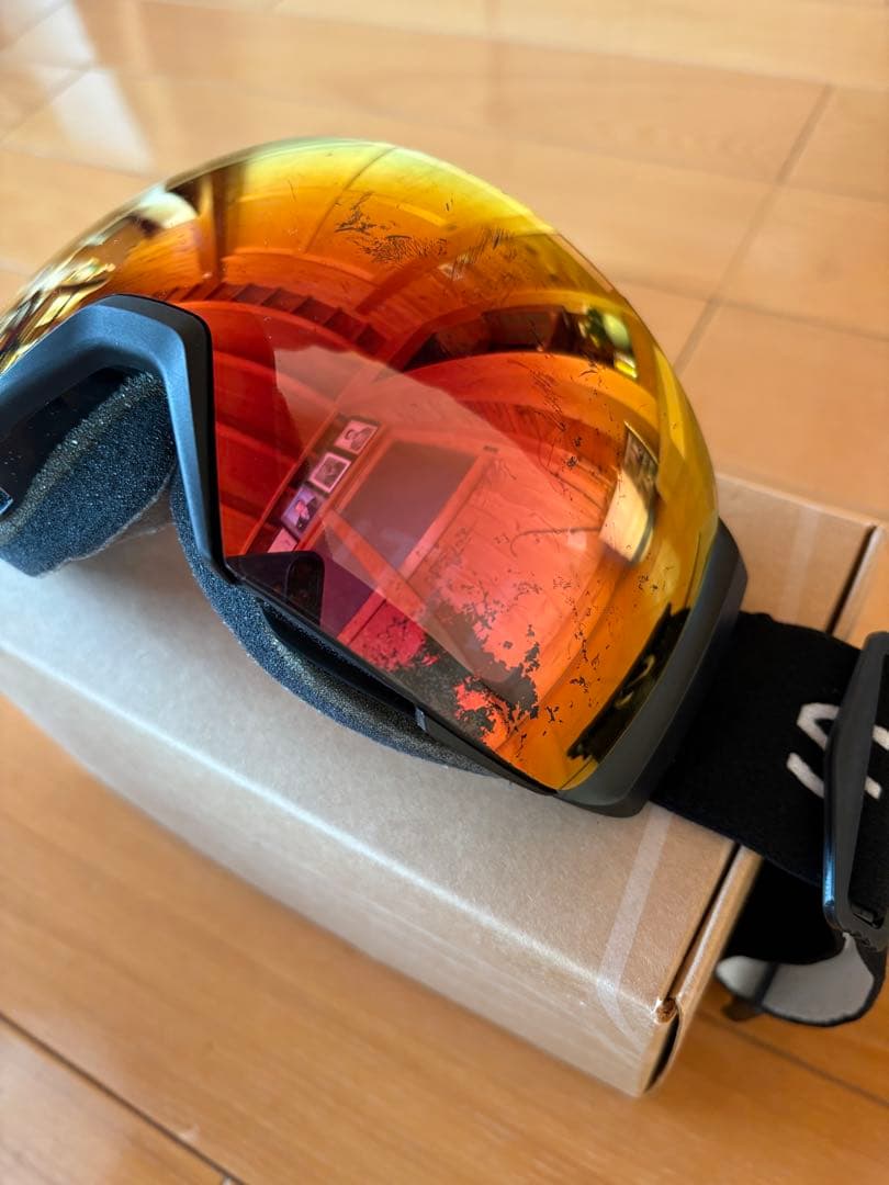 スキー・スノーボードアクセサリー SMITH I/O MAG CP PHOTOCHROMIC RED MIRROR