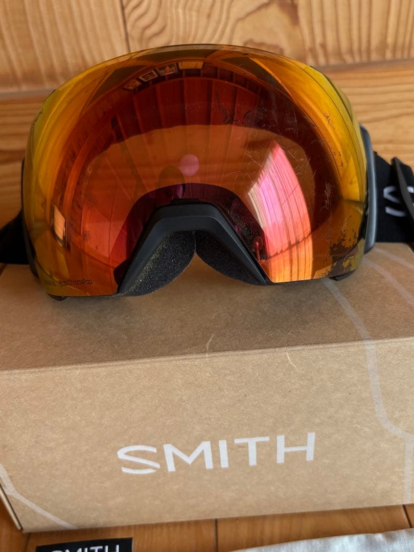 スキー・スノーボードアクセサリー SMITH I/O MAG CP PHOTOCHROMIC RED MIRROR