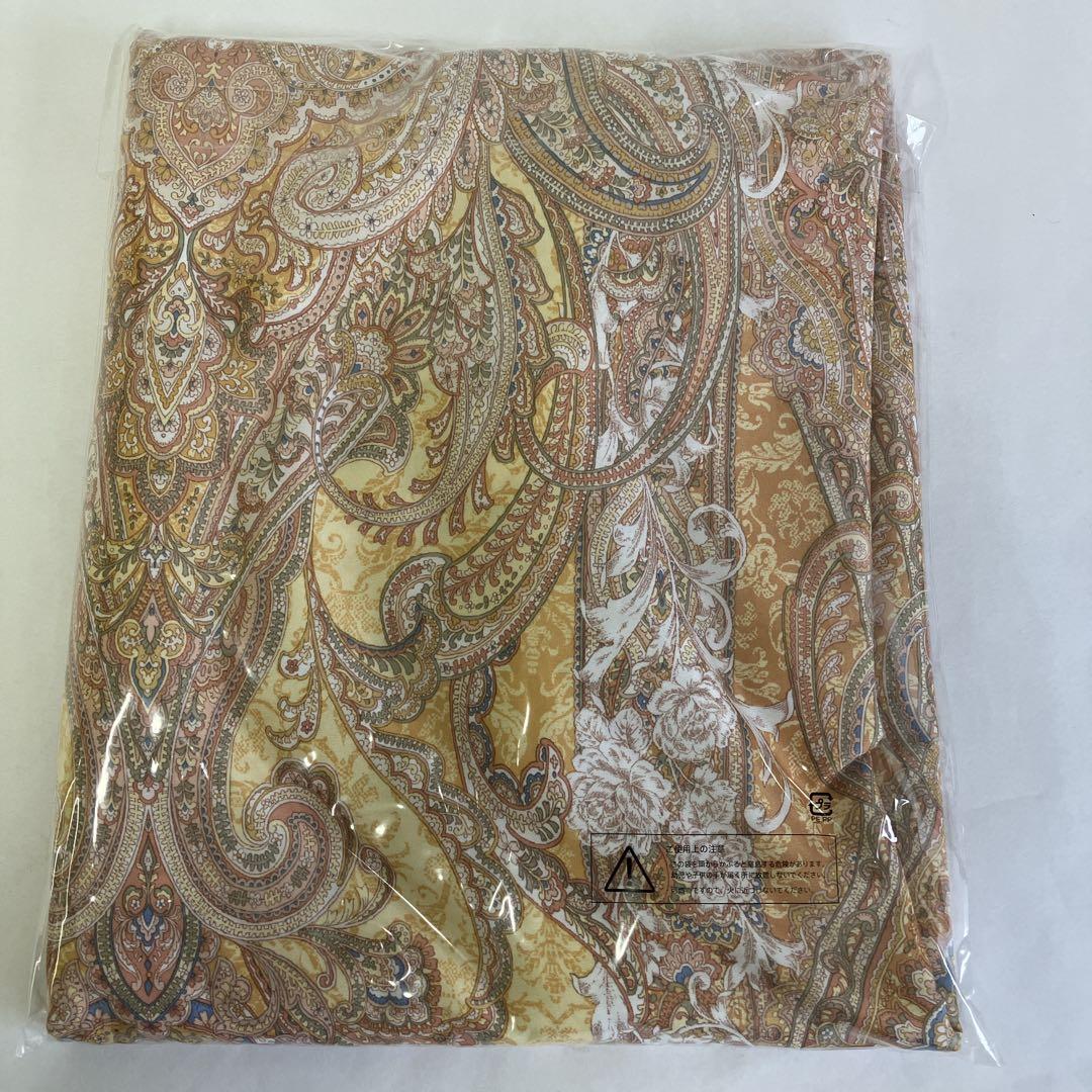 西川 羽毛掛けふとん（SL・金色）・カバー・敷きパッド3点セット〈未使用〉