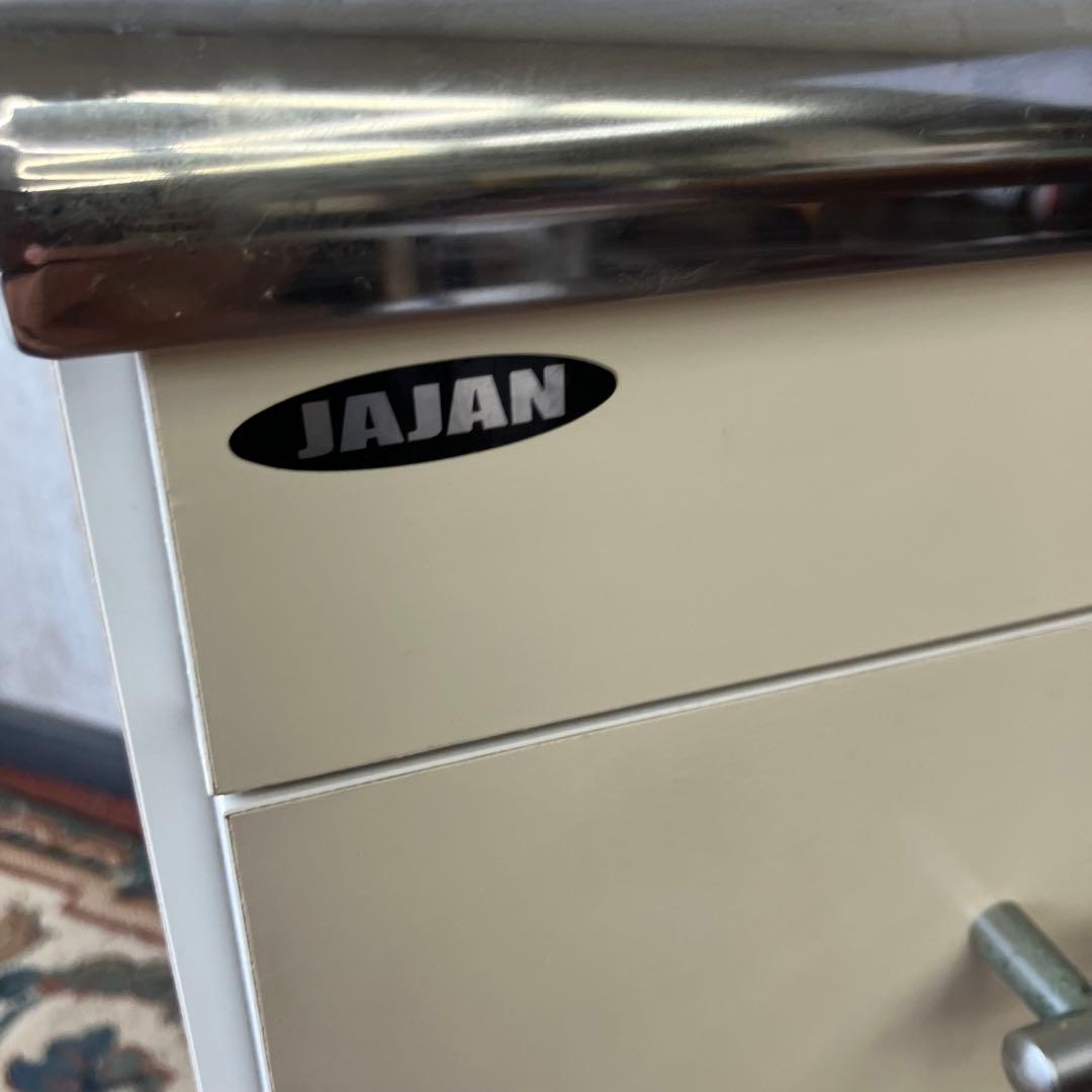 JAJAN ステンレストップトローリー キャスター付き 5段キッチンワゴン