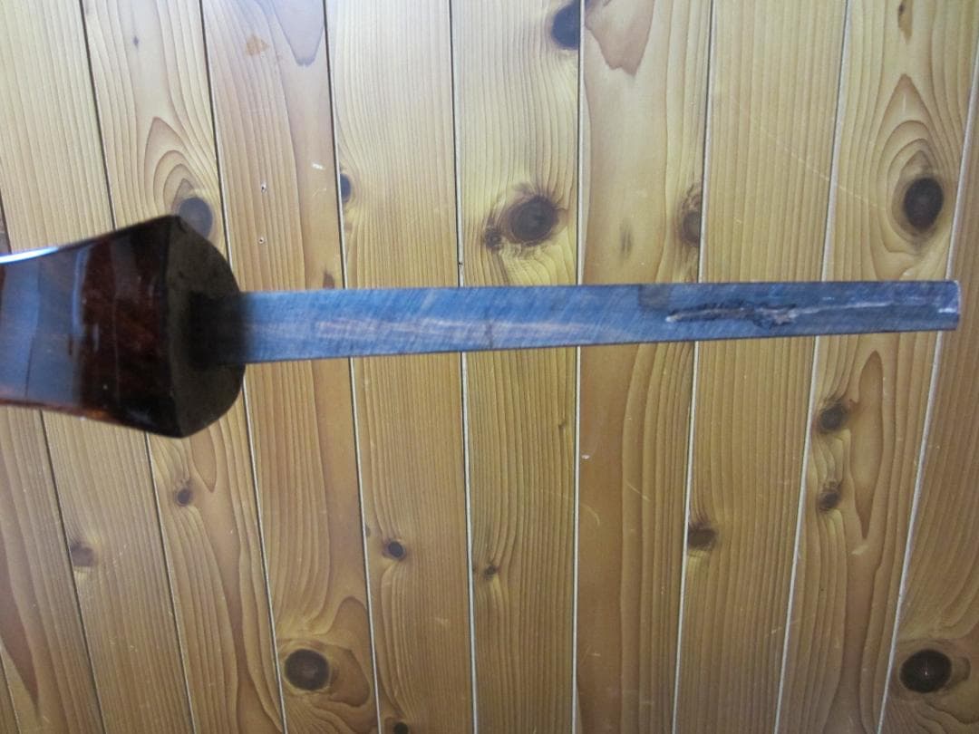 三線工房ひかり沖縄三線 蛇皮強化二重張り ハードケース付き 中古整備品 9