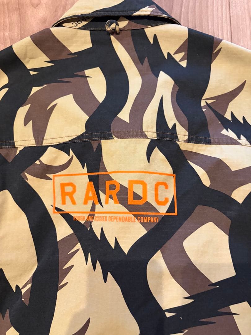 ラフアンドラゲッド デザート　迷彩ジャケット