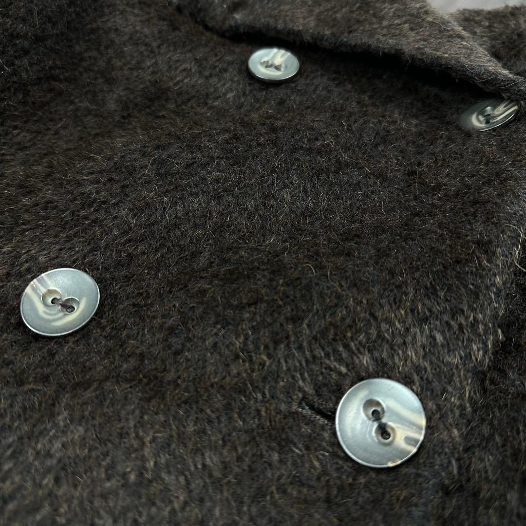 マックスマーラ　シャギーコート　ロングコート　アルパカ混　 大きいサイズ　42