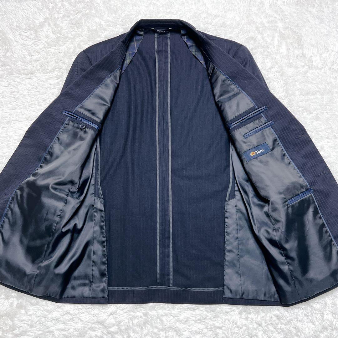 【美品】Tern ターン AB6 メンズスーツ セットアップ ネイビー ビジネス