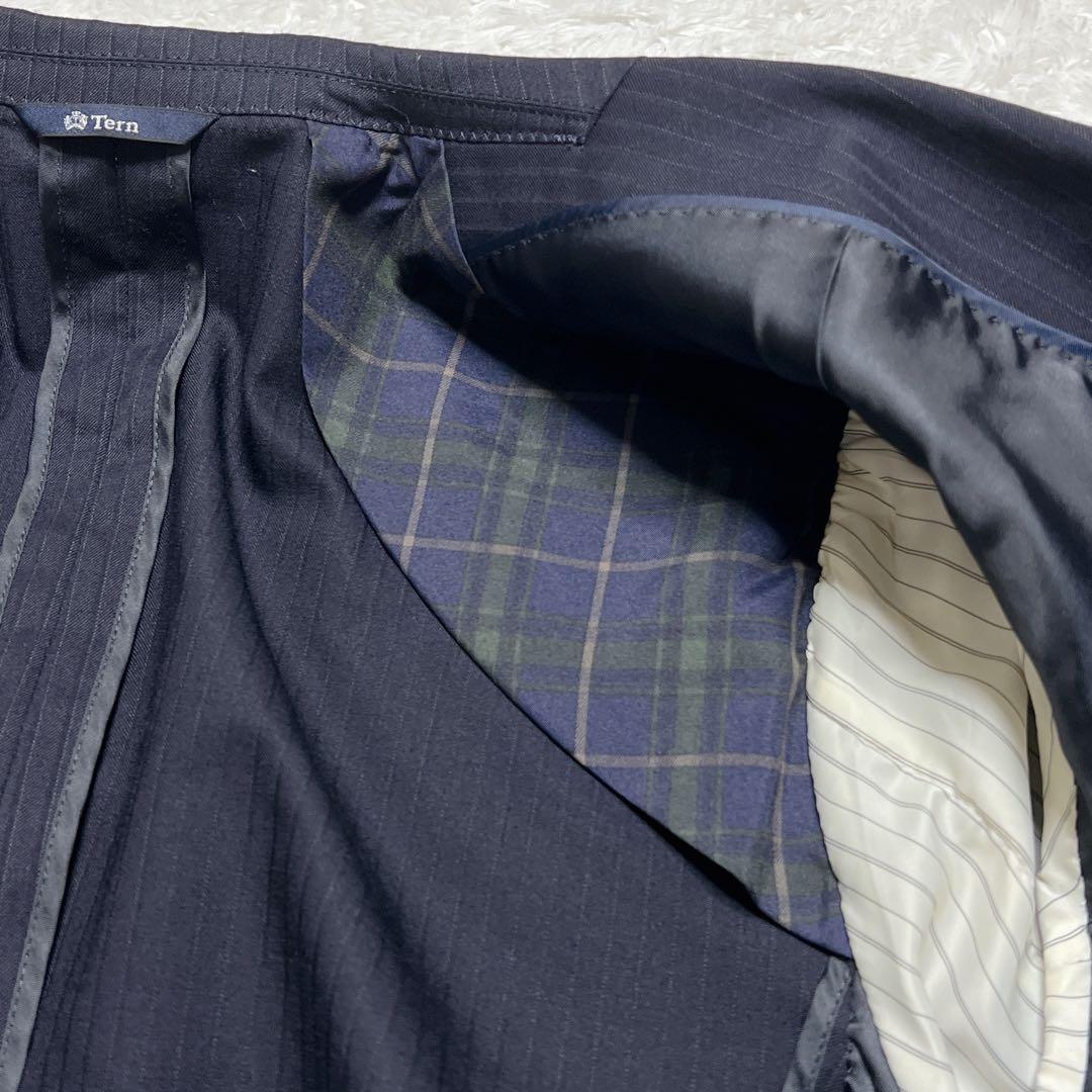 【美品】Tern ターン AB6 メンズスーツ セットアップ ネイビー ビジネス