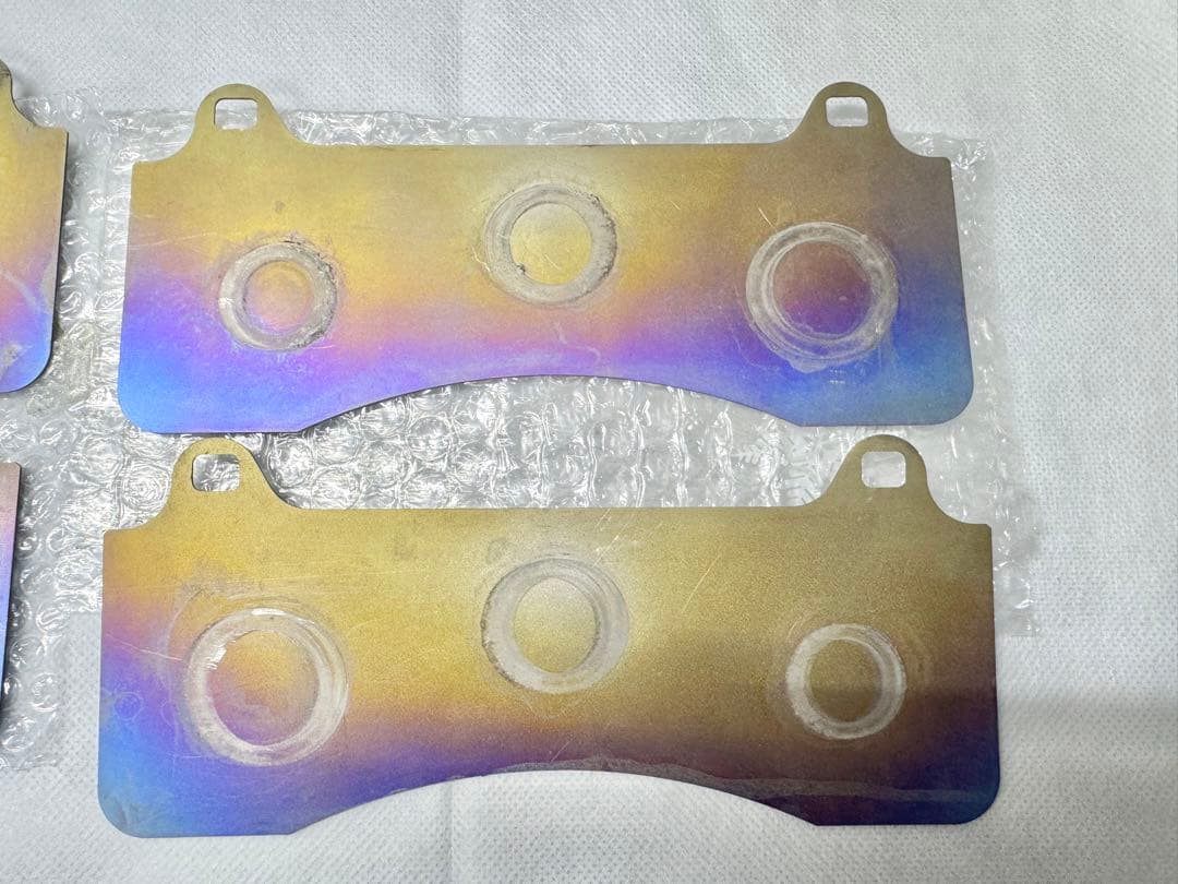 レクサスRCF用 LEMS製 フロントブレーキ用チタンシム LEXUS RC-F