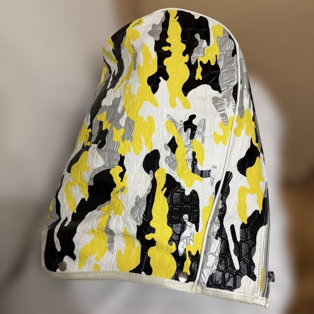 キャディバッグOUUL（オウル）ウェイカートバッグ（イエロー×ブラック）